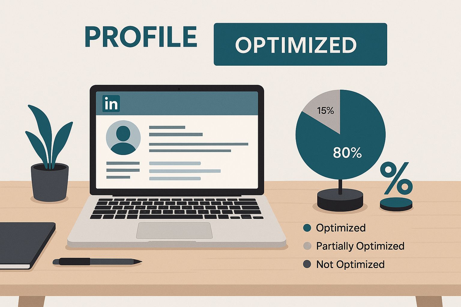 Infographic about How to automatically network on LinkedIn
