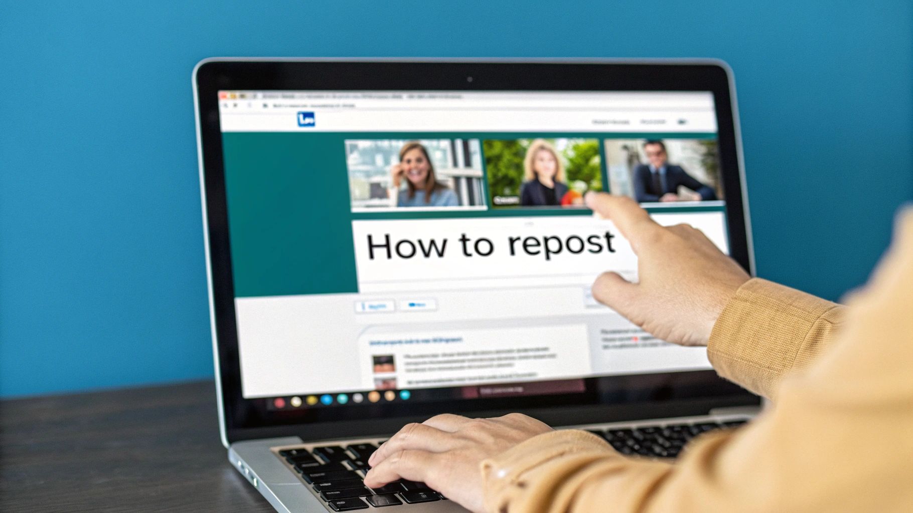 Boost your LinkedIn presence by strategic reposts and thoughtful engagement.