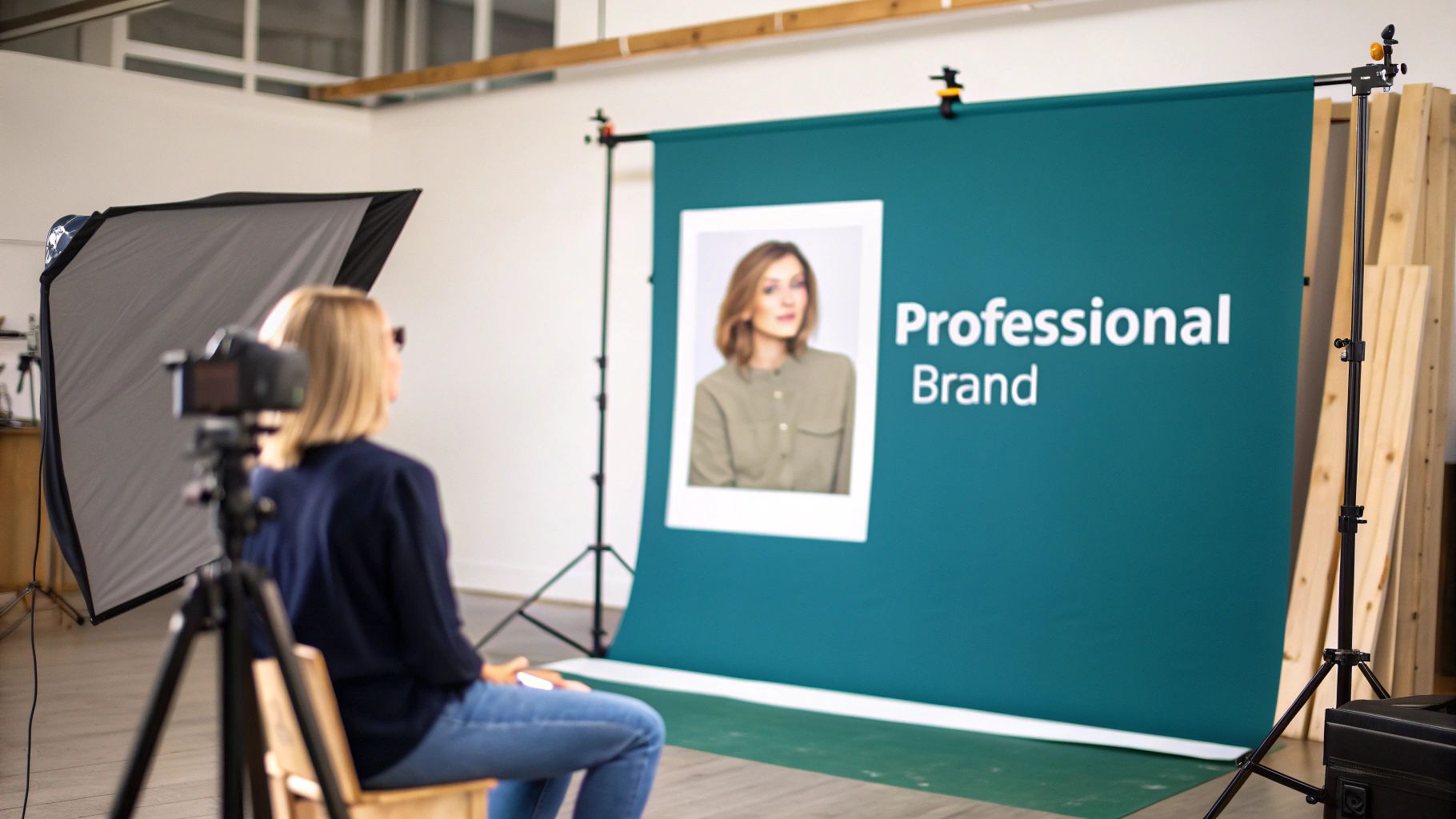 Professional Headshot with Value Proposition