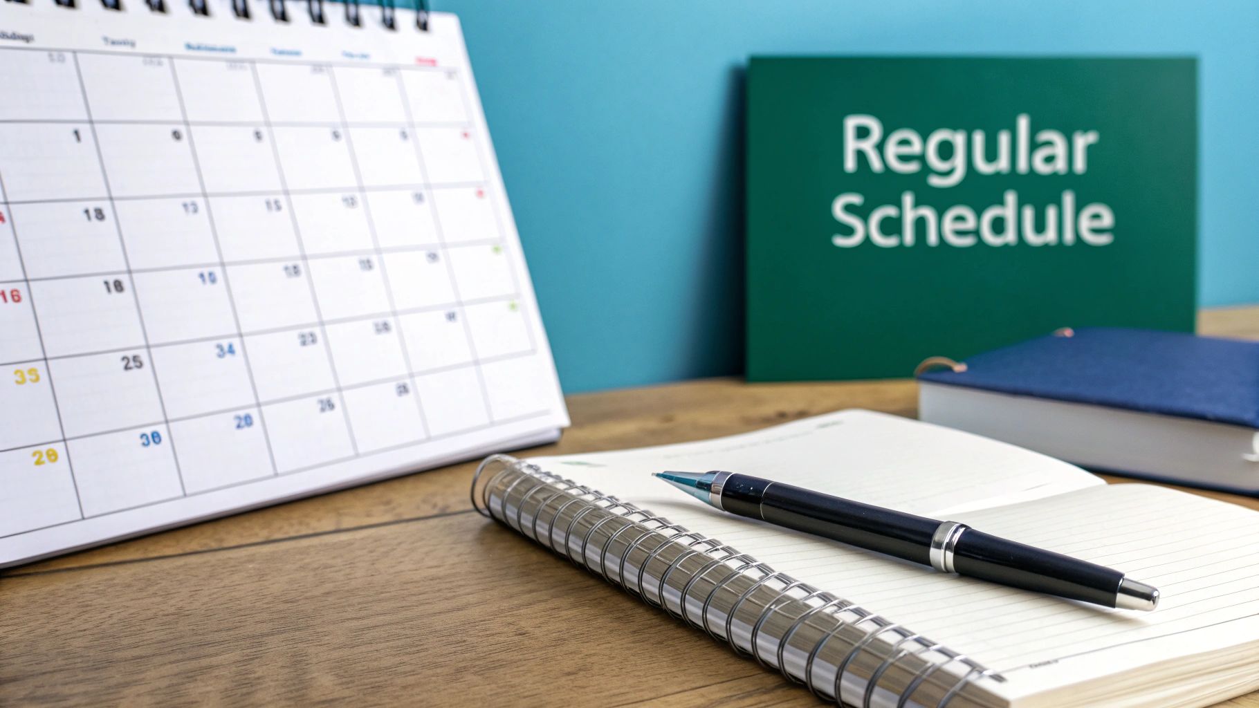 Consistent Publishing Schedule