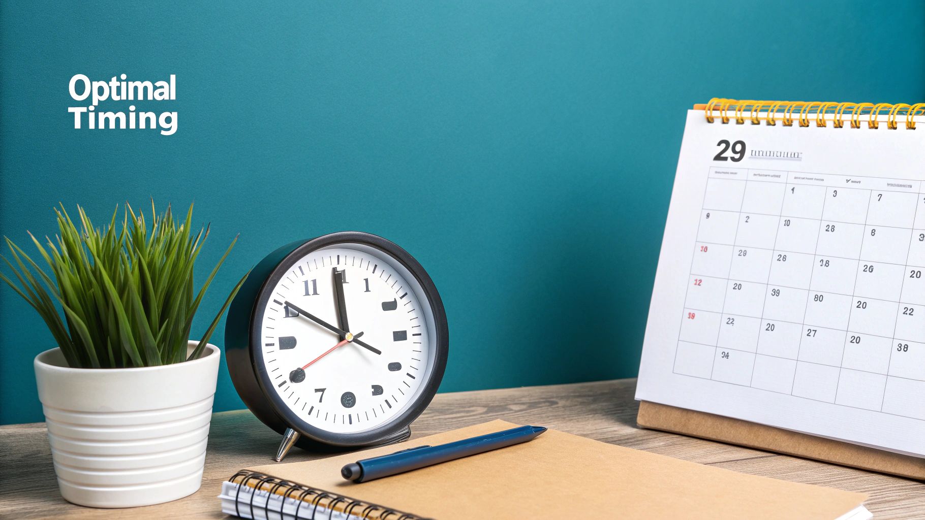 Optimal Posting Timing and Consistency